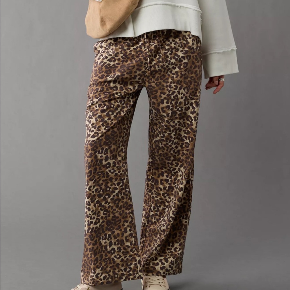 Leopard Print Women's Pants